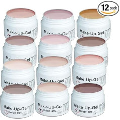 GS-Nails UV Make-Up Gel Camuflage Gel All 12 Colours A5 ml 60 ml