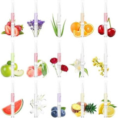 Nail Oil Pen, AISEELY Cuticle Oil, Natural Cosmetics Nails Nail Care Oil, 15 Pieces Nail Care Pen Nail Polish Pen, Nail Care Pen Nail Oil for Repair & Protect