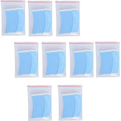 Xbsduih 360 Stück/Lot Blaues Doppelseitiges Klebeband für Feste Perücken, Haarsystem-Klebstoff, Verlängerter Perückenstreifen, Wasserdicht, für Toupet-Spitzenfolie, Einfach zu Verwenden