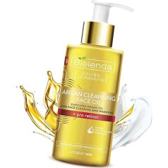 Skin Clinic Professional Gentle Cleaning - Washing Light Argan Face Oil, Pro-Retinol Anti-Age, Anti-Wrinkles