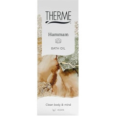 Therme Hammam Bath Oil - 100 ml: Relaxing, Nourishing Oil with Oriental Fragrance of Cedar Wood, Warm Oriental Herbs and Aromatic Bergamot