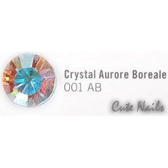 Tooth Jewellery - 50 Crystals - Crystal Iridescent SS5 Approx. 1.8mm AURORE BOREALE AB - CUTE NAILS
