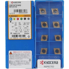 Kyocer a 100% Original CCMT CCMT09 CCMT09T3 CCMT09T304 CCMT09T304HQ CA5525 Rotary Inserts