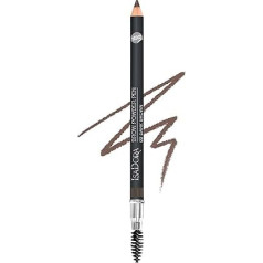 IsaDora Eyebrow Pencil - Eyebrow Powder in Pen Shape - for Thick Eyebrows - Long Lasting Result - With Eyebrow Brush - Eyebrow Pencil Hair Drawing - Brow Pencil Dark Brown