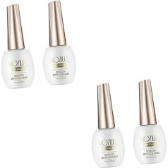Beaupretty Christmas Gift Pack of 4 Christmas Gifts Nail Gel No Wipe Top Coat Gel Base Bright Nail Polish Sticky Base Coat Removable Base Coat Gel Nail Polish Gel Nail Polish