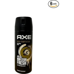 Pack of 6 Axe Men Deodorant / Body Spray 