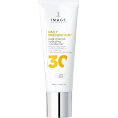 Image Skincare Daily Prevention Pure Mineral Hydrating Moisturiser SPF 30-73g - Sun Protection - Light Day Cream with Hyaluronic Acid & Ectoin for Radiant Skin