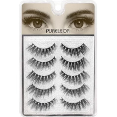 1 tube of 5 ml waterproof magnetic eyeliner, ideal as a gift 49 pairs