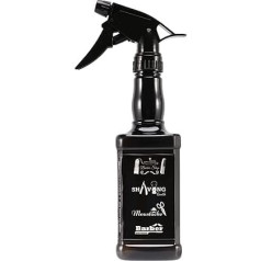 asdfs 650 ml Hairdressing Spray Bottle Salon Barber Hair Tools Hair Cutting Water Sprayer Black
