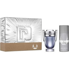 Paco Rabanne Invictus Eau De Toilette 100un Vaporizador + Deodorant, 150 ml Vaporizador