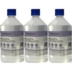 L2N NACL Physiological Serum 0.9% 500ml (Pack of 3)