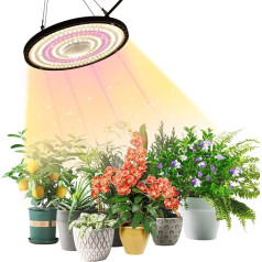 BTTO LED Plant Lamp Full Spectrum Grow Lamp, 70 W 144 LED Plant Lamps, LED Grow Plant Light for Greenhouse and Indoor Plants, Vegetables and Flower Growing