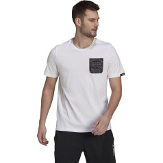 T-krekls TX Pocket Tee GU8993 / balta / M