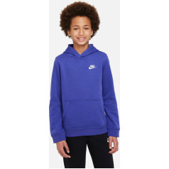 Sportswear Club Big Kids' Pulovers ar kapuci BV3757 430 / blue / S (128-137)