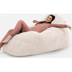 Lounge Pug , Giant Bean Bag Couch Bean Bag Sofa Cord Cream