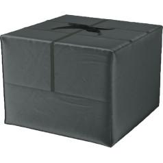 Climecare Deluxe XXL Storage Bag (80 x 80 x 60 cm) and Protective Cover for Cushions - Garden Cushion Storage Bag Made of 600D Oxford, Zip is Protected by Velcro Tape Self-Adhesive Tape