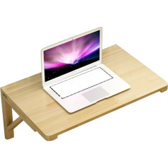 ‎Generisch Klapptisch aus Holz, zur Wandmontage, robust, klein, zusammenklappbar, für Laptop, Computer, platzsparend, hängende Werkbank für Küche, Mehrzweck-Wandschreibtisch (L x B x L) 60 x 40 cm