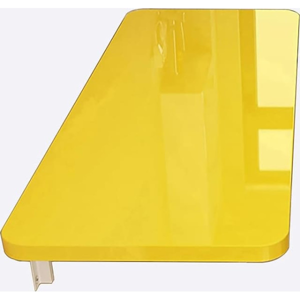 Generisch Wall Mounted Folding Table Laundry Room Kitchen Space Saving Design Folding Floating Desk with 70kg Load Capacity