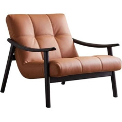 PLHBVDFWE Sofa Nordic Lazy Sofa Chair for Home Living Room Light Luxury Leather Lounger Italian Modern Simple Sofa Chair Couches