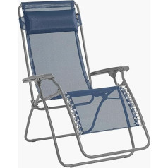 Lafuma Mobilier Lafuma RT 2 Folding Recliner Chair, Batyline, blue