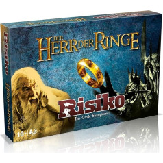 Winning Moves - Risk - The Lord of the Rings - Board Games for Adults - Age 10+ - German