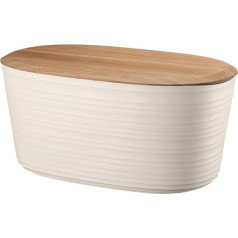 Guzzini - Tierra, bread bin - milk white, 39.2 x 23.2 x h19 cm, 10 litres, 179600156