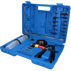 BRILLIANT TOOLS BT581500 Vacuum Pressure Pump Set, 21-Piece [Powered by KS Tools]