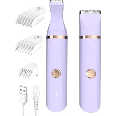 Bikini Trimmer for Women Body Hair Trimmer Painless Pubic Hair Trimmer for Women