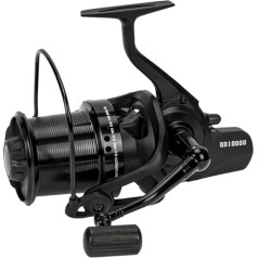 Qussedser QD10000 10000 Vollmetall-Spinn-Angelrolle 9+1 Max Drag 15KG Rolle für Salz- und Süßwasser-Angelrollen