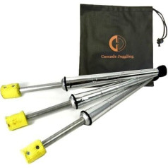 3 x Pulsar Fire Juggling Torches Set Fire Juggling Racket with Cascade Juggling Bag