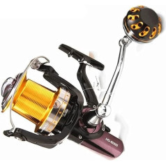 Fishing Rod Fishing Reel Metal Crank Saltwater Jigging Spinning Reel Model Aluminum Alloy Handle Boat Surf Spinning Reels Portable