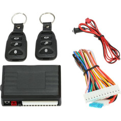 Shkalacar Universal Remote Central Control Box Kit, Car Door Lock, Keyless Entry System with Trunk Release Button