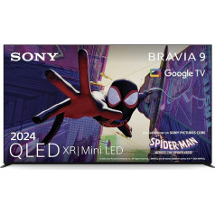 Sony BRAVIA 9 QLED (XR l Mini LED) 65 Inch 4K HDR Google Smart TV, Gaming Functions, IMAX Extended, Dolby Vision Atmos, Chromecast, AirPlay, 120Hz K65XR90