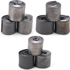 KLEHOPE Lead Fishing, 9 Pieces Fishing Lead, Dropshot Lead in 3 Different Sizes, Can Be Cut to Size Angler Lead, Tackle Accessories, for Outdoor Sports Fishing