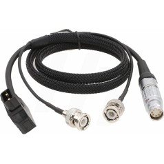 HangTon D-Tap P-Tap to 8 Pin and 3G HD-SDI BNC Y Power Cable for ARRI Alexa Mini, Amira, Alexa Mini LF Camera 1M