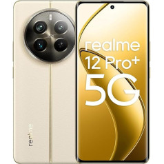 realme 12 Pro+ 5G 8+256GB Periscope Portrait Camera Sony IMX890 with OIS Snapdragon 7s Processor 2nd Generation 5G Curved Display 120Hz Navigator Beige