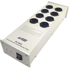 W-4000 WAudio Air Conditioner Ca, Audio Video Surge Protection of the Air Filter with European Standards (Silver)