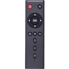 TX3 Replacement Remote Control for Android TV Box for Tanix TX3 TX5Max TX3 TX9S TX3Max, Portable Black Remote Control for TV Box for Android