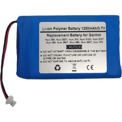 STARNOVO 3.7 V / 1250 mAh GPS Navigator Battery for Garmin Nuvi 300, Nuvi 300T, Nuvi 310, Nuvi 310D, Nuvi 310T, Nuvi 350, Nuvi 350T, Nuvi 360, Nuvi 360T, Nuvi 370 65292
