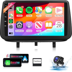 8 Core 2 + 64G Hodozzy Carplay Car Radio for Opel Meriva B 2009-2014 Android Car Radio with Sat Nav, 9 Inch Touchscreen with Android Car/WiFi/GPS/RDS/FM/Bluetooth/USB/DSP