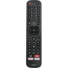 VINABTY EN2BF27H Replacement Remote Control for Hisense Smart TV H43B7120 H43B7140 H43B7160 H43B7100 H43BE7000 H43BE7010 H43BE7030 H43BE7050 H43B711 0000UK 003BE7000UK H50B7100