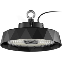 Anten LED Indoor Spotlight 200 W Industrial Lamp 34000 LM LED Spotlight UFO Highbay 6000 K, Workshop Lamp 120° Beam Angle, IP65 Indoor Lighting Commercial Warehouse Workshop Garage
