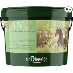 St. Hippolyt Anti-Stress Herb Pellets 10 kg - Increases the Horse's Mental Load Capacity in Stressful Situations
