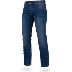 WÜRTH MODYF Stretch X Work Jeans - Professional Work Trousers for Men - Work Jeans with Zip - in Sizes 42-66 in Blue