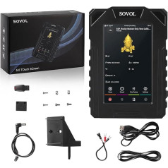 Sovol SV06 Plus Klipper Screen, Upgrade 5 Inch IPS Touchscreen with Klipper Firmware Pre-Installed, 350 mm/s High Speed Printing for SV06 Plus FDM 3D Printer