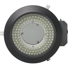 Microscope Microscope Lighting Pack of 120 LED Ring Lights Diameter 62 mm with Polariser Adjustable Light Source Polarised Lamp Suitable for Stereo Microscope Video Microscope (LED Light)