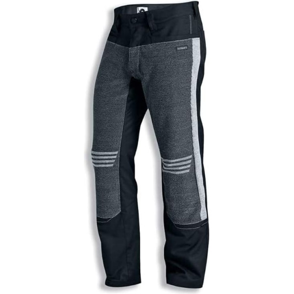 Uvex Cut Quatroflex Men's Work Trousers - Black/Grey Men's Trousers - Level 5 Cut Protection