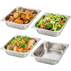 4 Pack 1/2 Half Size Steam Table Pans 4