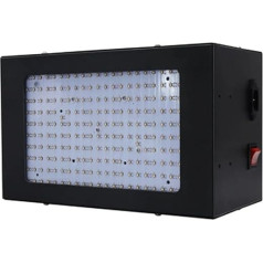 UV Licht Lampe, LED High-power 395nm UV Gel Aushärtung Lampe Kleber Grün Öl Siebdruck Film Film Belichtung Lampe Harz 3D druck Aushärtung Mit Halterung,UV Lampe(1 UK)