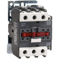 REIUAFWYGV Schütz Industrielle magnetische AC-Schütze CJX2 3 Phase 4 0a 50a 65a 1no1nc Schütze AC 220V oder 380V Industrial Electrical(Color:Cjx2-6511-380v)